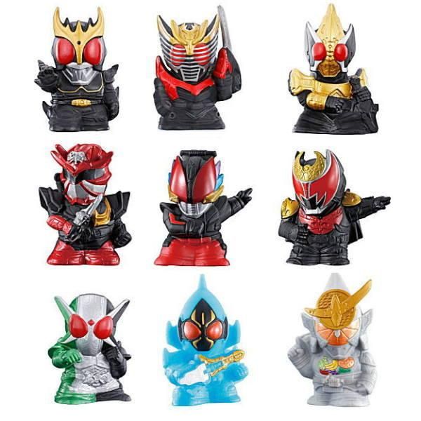 仮面ライダーキッズ 最強フォーム集結 アソート9種セット 1 2 3 4 5 6 7 8 9 バンダイ 食玩 通販