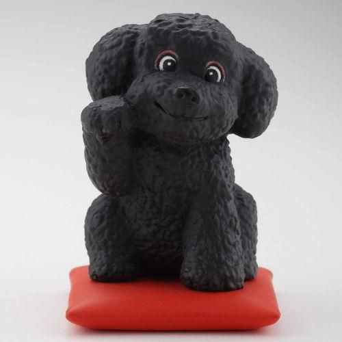カプセルqミュージアム 佐藤邦雄の招福犬 Vol 2 1 トイプードル ブラック 合格祈願 海洋堂 ガチャガチャ カプセルトイ 通販