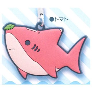 れおなるど サメ ラバーストラップ [5.トマト]【ネコポス配送対応】【C】
