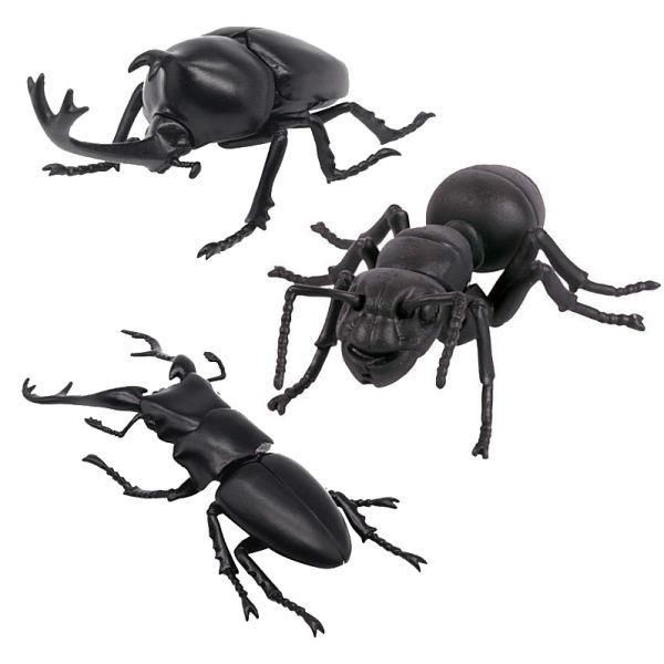 昆虫の森 Insect Wars インセクト ウォーズ アソート3種セット 1 カブトムシ 2 ギラファノコギリクワガタ 3 クロオオアリ タカラトミーアーツ ガチャガチャ カプセルトイ 通販