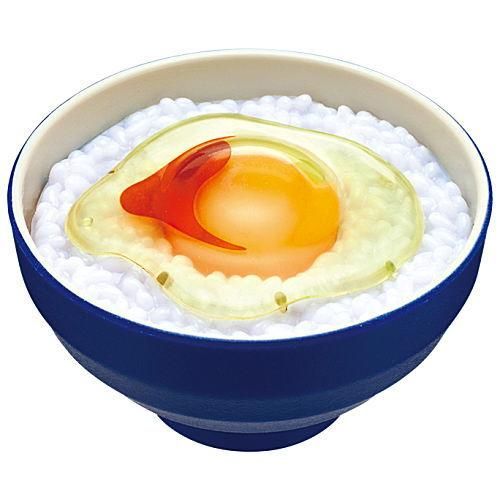 いくら 卵かけご飯ライト 1 醤油がけ生たまご 青茶碗 奇譚クラブ ガチャガチャ カプセルトイ 通販