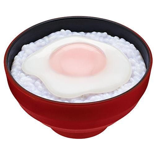 いくら 卵かけご飯ライト 2 半熟たまご 赤茶碗 奇譚クラブ ガチャガチャ カプセルトイ 通販