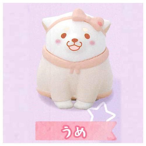 忠犬もちしば わくわくパジャマパーティフィギュア [4.うめ