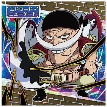 ONE PIECE - ワンピース 大海賊 シール ウエハース log2 灼熱の
