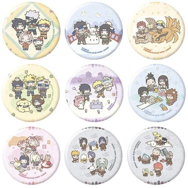 全部揃ってます!!】NARUTO×Sanrio characters ホログラム缶