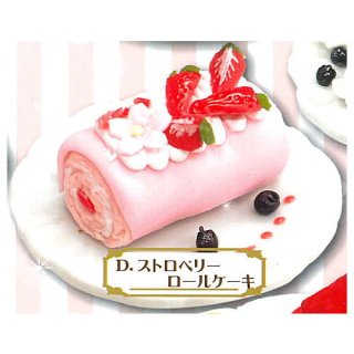 彩りスイーツコレクション Cute color Edition [4.ストロベリーロールケーキ]【 ネコポス不可 】