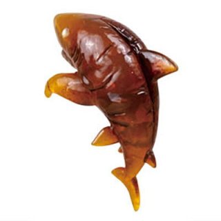 サメの抜け殻 マスコットフィギュア [1.ホホジロザメ]【ネコポス配送対応】【C】