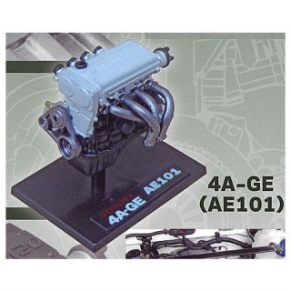 1/24 トヨタ 4A-GE エンジン コレクション [3.AE101]【ネコポス配送対応】【C】
