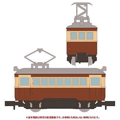 ノスタルジック鉄道コレクション 第3弾 [6.富井電鉄 デハ7],トミー