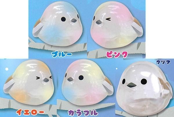全部揃ってます!!】ふくふくシマエナガ くりあーずソフビ [全5種