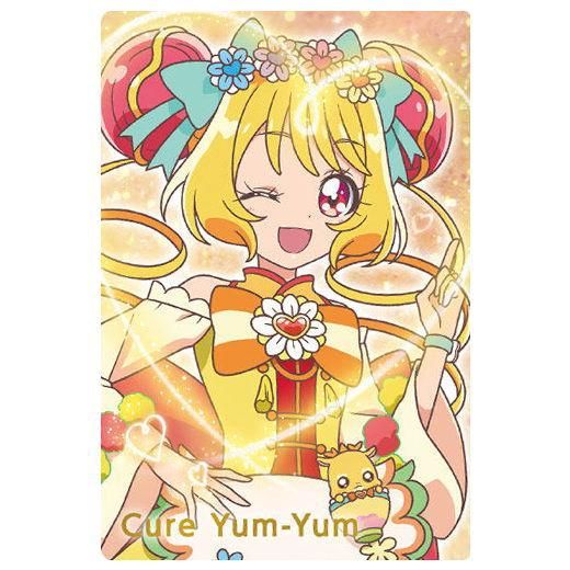 キュアヤムヤム キラキラカードグミ カード 映画デリシャスパーティプリキュア 夢みるお子さまランチ