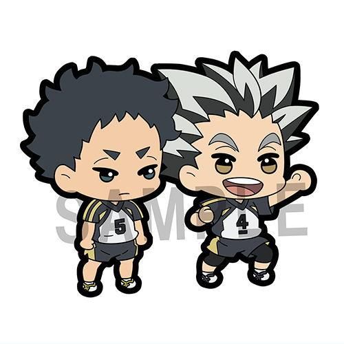 ラバーマスコット バディコレ ハイキュー!! [5.赤葦京治&木兎光太郎