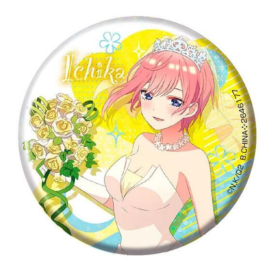 五等分の花嫁 中野一花 缶バッジ