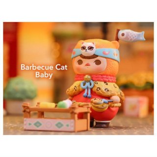 POPMART PUCKY フェスティバル ベイビーズ シリーズ [1.Barbecue Cat Baby]【 ネコポス不可 】
