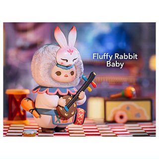 POPMART PUCKY フェスティバル ベイビーズ シリーズ [2.Fluffy Rabbit Baby]【 ネコポス不可 】