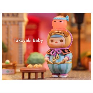 POPMART PUCKY եƥХ ٥ӡ ꡼ [4.Takoyaki Baby] ͥݥԲ 