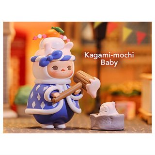 POPMART PUCKY եƥХ ٥ӡ ꡼ [10.Kagami-mochi Baby] ͥݥԲ 