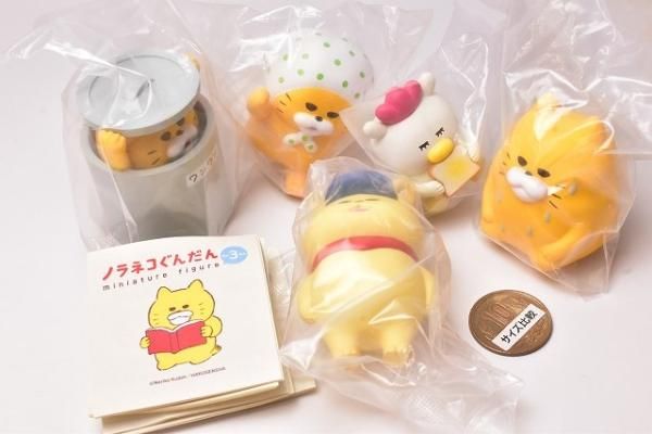 ノラネコぐんだん ミニチュアフィギュア だい3だん [ノーマル5種セット