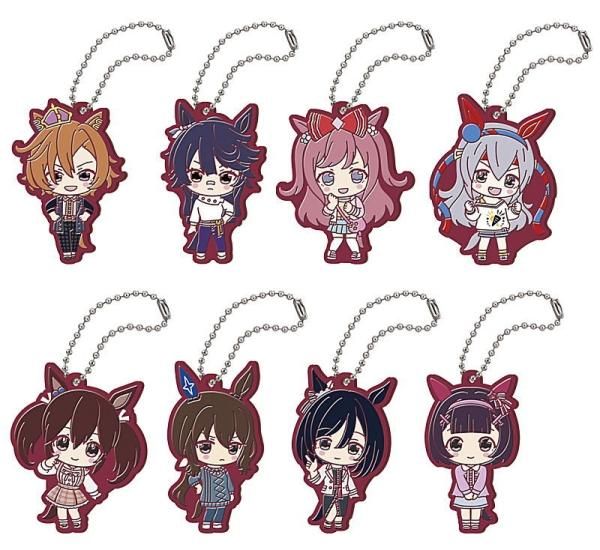 ウマ娘 ウオッカ 5種セット(ダービーラバーマスコット やわらか