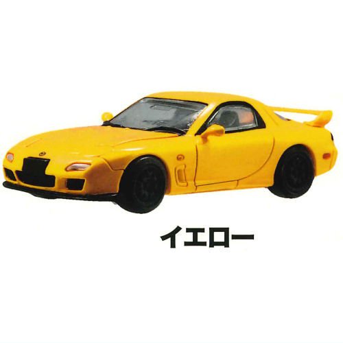 1/64 スケールミニカー MONO COLLECTION マツダ RX-7 FD3S [5.イエロー