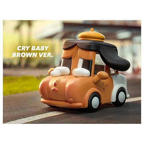 POPMART POPCAR Happy Weekend シリーズ [8.CRY BABY BROWN VER
