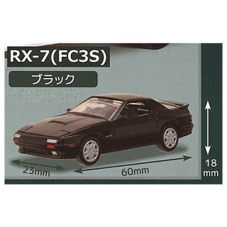 Cカークラフト マツダ RX-7 (FC3S FD3S)編 [3.FC3S/ブラック]【ネコポス配送対応】【C】