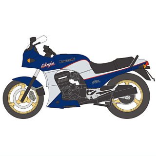 1/24 ヴィンテージバイクキット Vol.9 KAWASAKI GPZ 900R [8.1992年 A9 メタリックポラリスブルー×ギャラクシーシルバー]【 ネコポス不可 】【C】