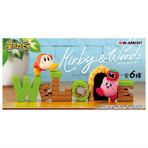 星のカービィ Kirby & Words 全6種セット 【箱なし】