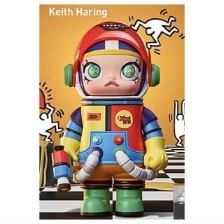 POPMART MEGA ���쥯����� 100% SPACE MOLLY ���꡼��1 [8.KIETH HARING]�� �ͥ��ݥ��Բ� ��