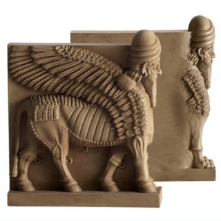 メトロポリタン美術館 ガチャコレクション [4.人頭有翼獅子像と人頭有翼牡牛像]【 ネコポス不可 】