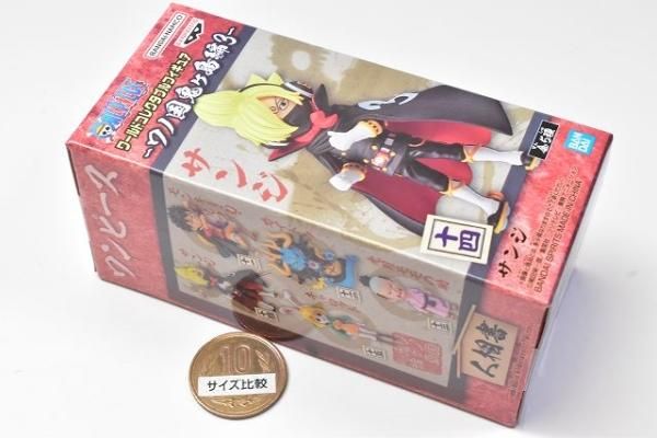 BANDAI - ワンピース ワーコレ ワールドコレクタブルフィギュア ワノ国 鬼ヶ島3サンジ×4 サンジ】ワンピース ワールドコレクタブルフィギュア-ワノ国