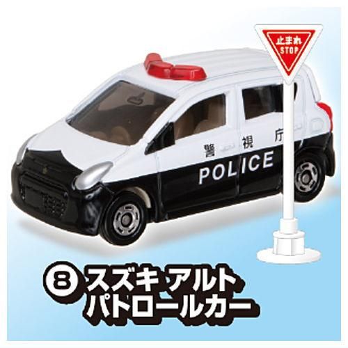 トミカ標識セット9 [8.スズキ アルト パトロールカー],タカラ