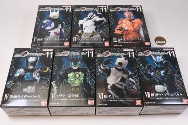 SHODO-O 仮面ライダー11 コンプリートセット 全7種 SHODO-X 仮面ライダー11 全7種 開封 掌動駆 KamenRider exaid