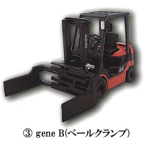 1/64 TOYOTA L&F gene B 電動フォークリフトコレクション [3.gene B