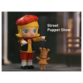 POPMART MOLLY ޥʥ꡼  ꡼ [4.Street Puppet Show] ͥݥԲ 