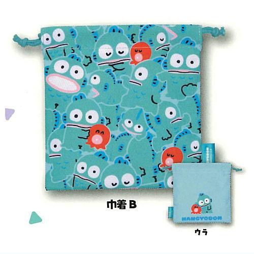 ガチャガチャ　ハンギョドン ハンギョドン 40th Anniversary ポーチコレクション [4.スクエア