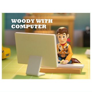POPMART Disney/Pixar Sunnyside Adventures ꡼ [7.WOODY WITH COMPUTER] ͥݥԲ 