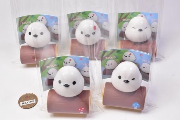 全部揃ってます!!】ふくふくシマエナガ 森のシマちゃん つなげて