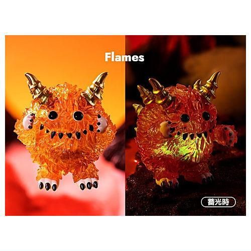 POPMART INSTINCTOY Monster Fluffy Joyful Life シリーズ [8.Flames