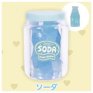 瓶詰めグミマスコット2 [4.ソーダ]【ネコポス配送対応】【C】