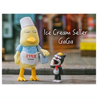 POPMART Peking Monster ߥ˥ƥ ꡼ [7.Ice Cream Seller GaGa] ͥݥԲ 