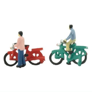【自転車に乗る人】 ジオコレクラフト 1/150スケール【ネコポス配送対応】 【C】