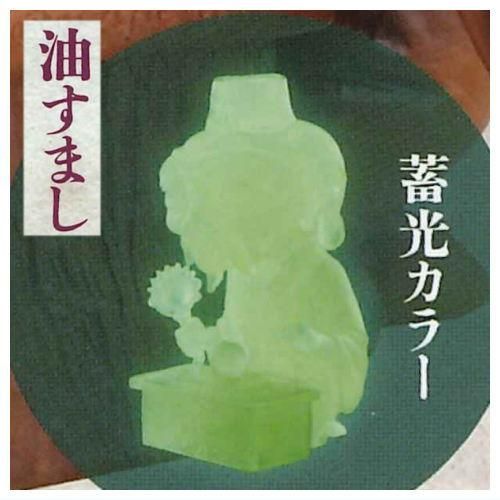 カプセルQミュージアム 怪森の守 妖怪根付 [5.油すまし(蓄光)],海洋堂