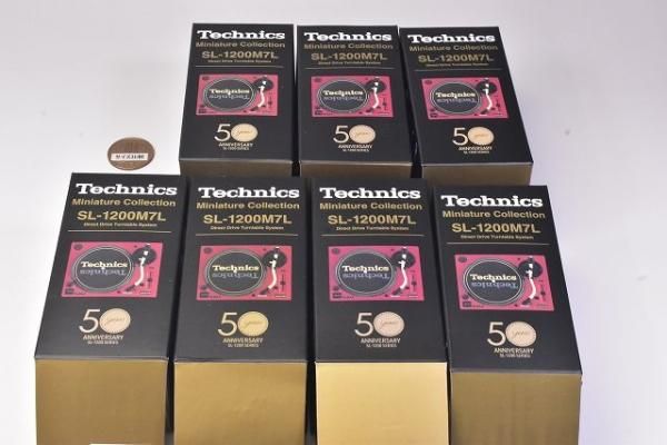 全部揃ってます!!】Technics ミニチュアコレクション SL-1200M7L