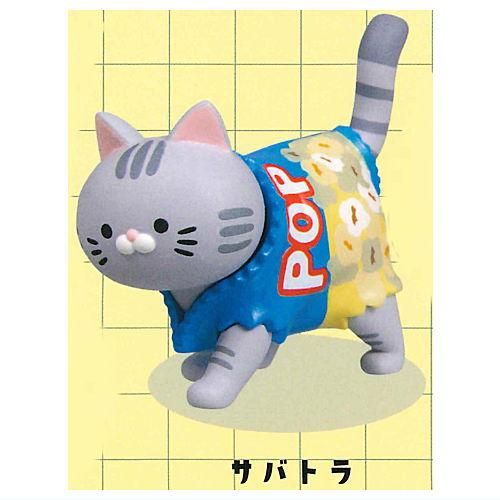 メーカー お菓子なこねこ マスコットフィギュア [4.サバトラ],クオリア フィギュア・コレクタードール