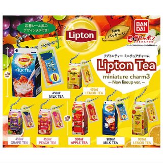【全部揃ってます!!】Lipton Tea リプトンティー ミニチュアチャーム3 New lineup Ver. [全7種セット(フルコンプ)]【ネコポス配送対応】【C】