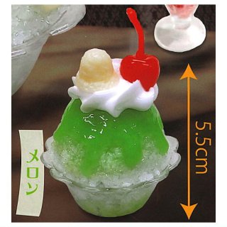 ぷちメニュー喫茶店かき氷 [5.メロン]【 ネコポス不可 】【C】