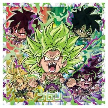 ドラゴンボール 超戦士ウエハース 極 ブロリー 5000枚 キラ ヘッド