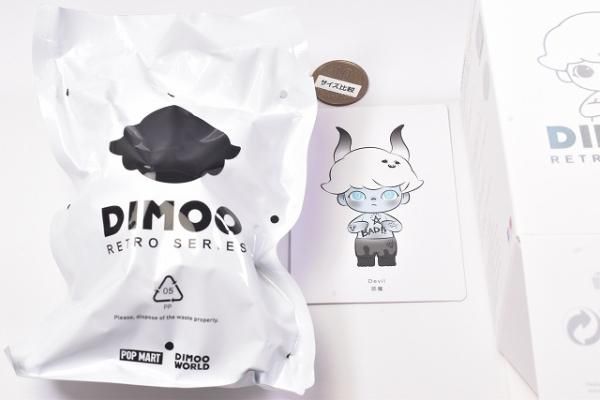 POPMART DIMOO レトロ シリーズ [6.Devil],POPMART コレクショントイ 通販