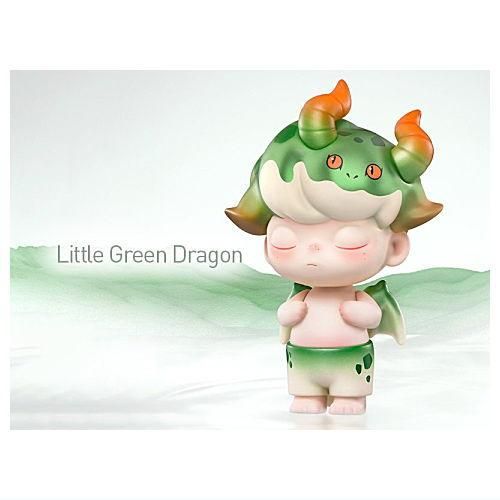 POPMART DIMOO レトロ シリーズ [8.Little Green Dragon],POPMART